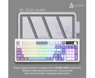 Ajazz AK980 V2 Gift Switch V2 Purple White Blue z ekranem - 1536373 - zdjęcie 14